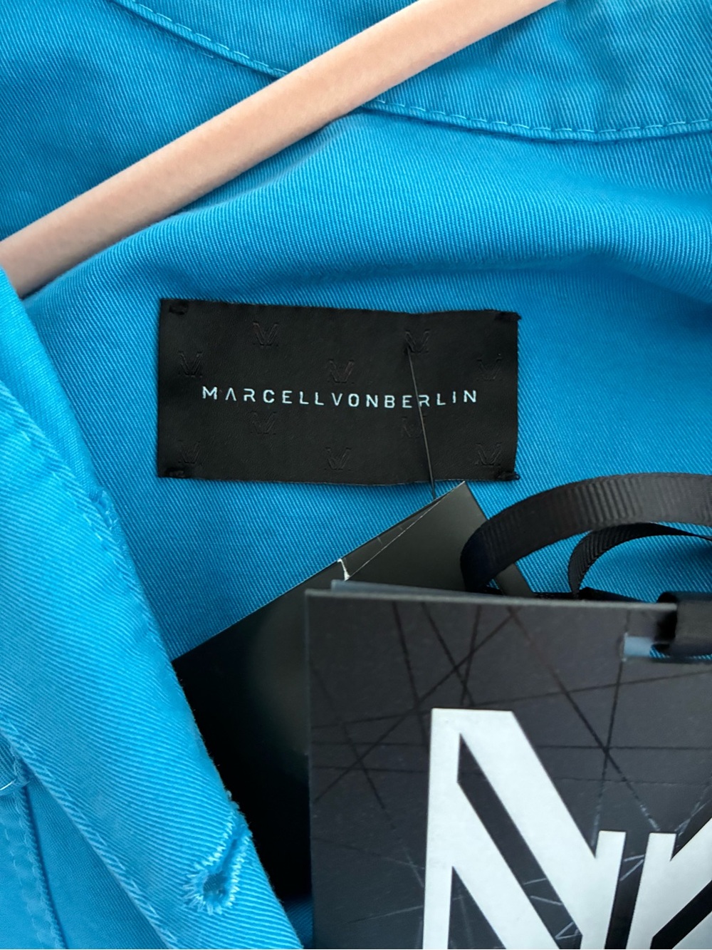 MARCELL VONBERLIN denim blue dress - Picture 3 of 5